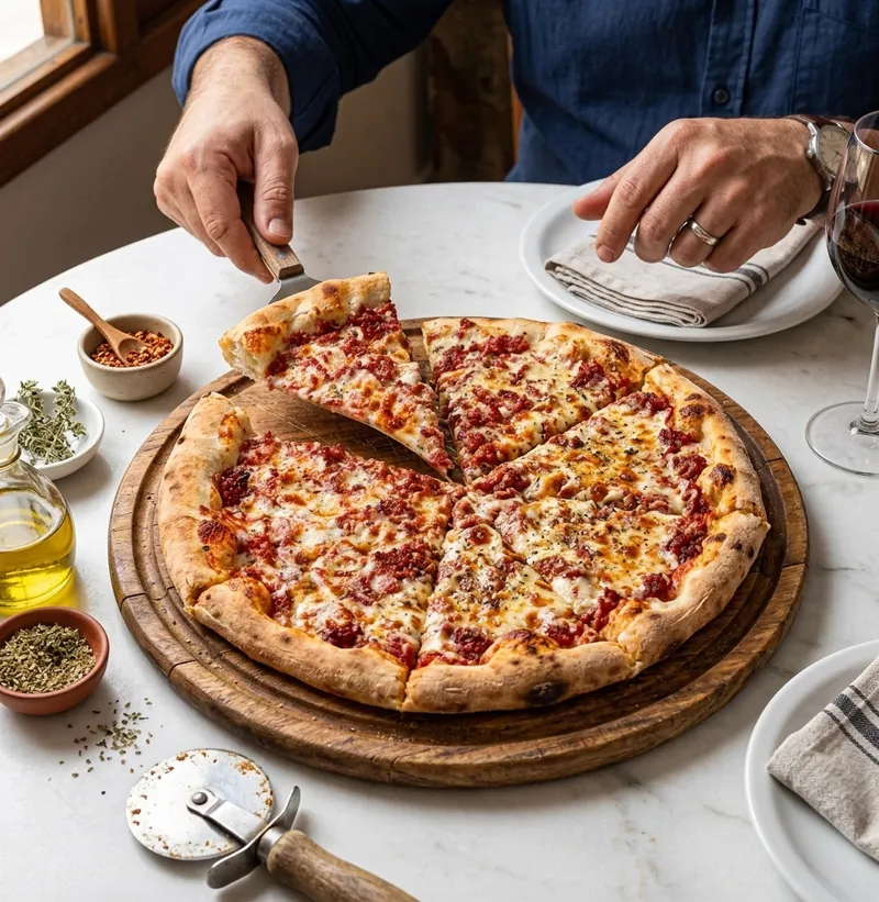 Pizza Calabresa Moída Picante Turca